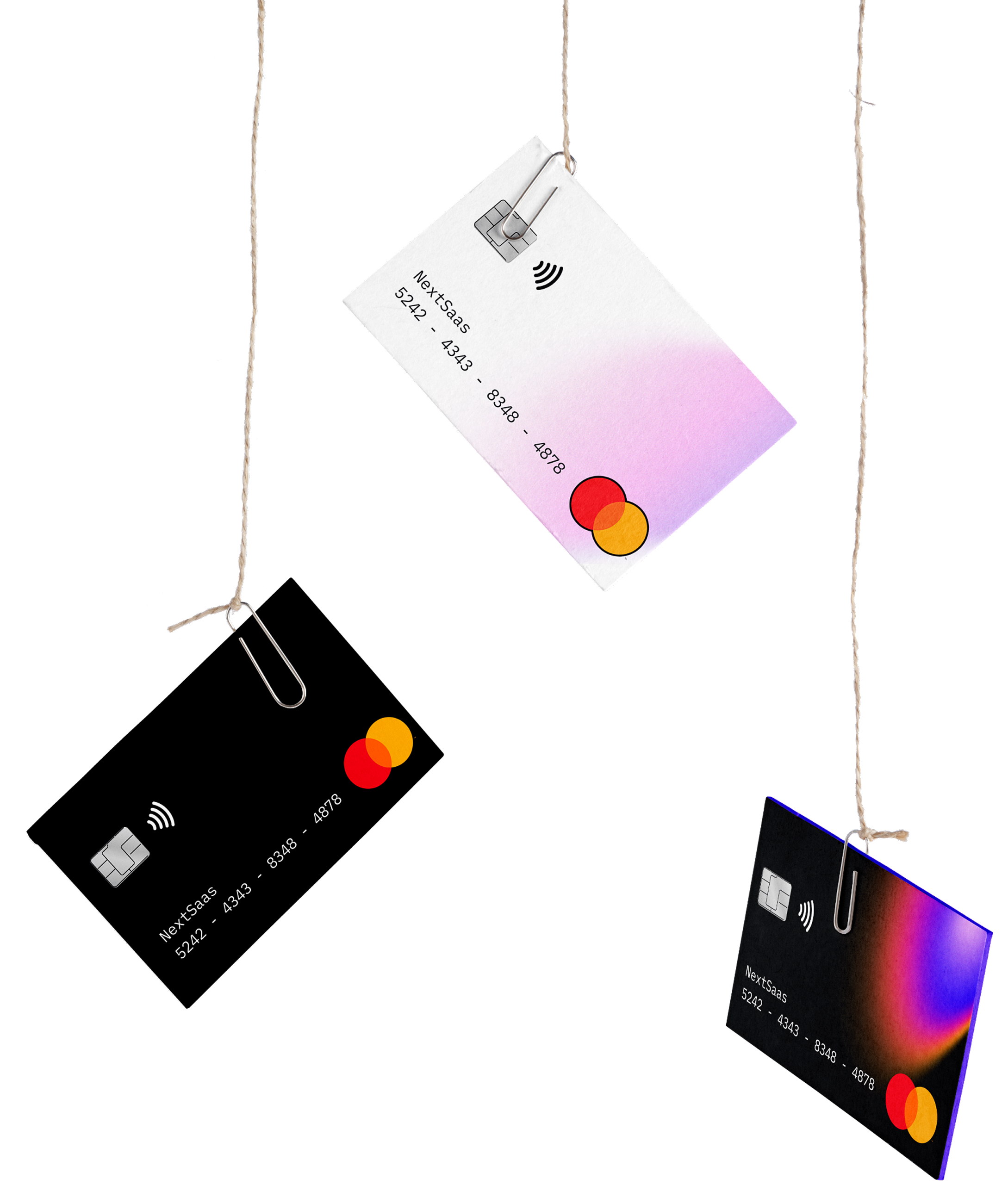 Finance management app dashboard